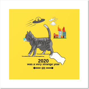 2020 Was a Very Strange Year Posters and Art